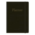 thumbnail image 1 of Markings by C.R. Gibson Semi-Dated Bonded Leather Planner, Black, 1 of 1