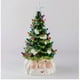 thumbnail image 1 of Resin Christmas Tree Tabletop Decoration With Lights - 11 Inch For Home Office And Holiday Decorations, 1 of 2