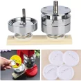thumbnail image 4 of Badge Punching Die Round Button Mold 25/32/37/44/58/75MM Button Stamp Sets Stencil Inserts Round Die Mold Printing Form Cutting Form Metal Form Stamp Set ,Easy to Use, 4 of 11