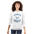 thumbnail image 3 of US Air Force USAF Wings Aim High Sweatshirt for Men or Women Brisco Brands S, 3 of 6