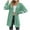 Green, variant on Scyoekwg Coats for Women Open Front Cardigan Long Coat Winter Warm Jackets Casual Outwear Solid Color Loose Long Sleeve Outerwear (Green,XL)