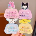 thumbnail image 3 of New Children Sanrio Cartoon Nail Stickers Baby Wear Armor Safe Non-toxic Little Girl Cute Waterproof Nail Art, 3 of 5