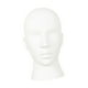 thumbnail image 5 of Cabeza de maniquí calva para hombre, expositor de sombreros, base estable independiente, soporte para pelucas, soporte para gorras, auriculares y Blanco mate, 5 of 9