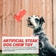 thumbnail image 4 of Juguete para perros, carne Artificial, juguete para masticar perros, juguete con sonido para perros, juguete para masticar, juguete chillón para perros, 4 of 6