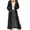 Black, variant on Women's 2025 Trendy Long Cardigan Lightweight Open Front Maxi Duster Coat Ribbed Knit with Pockets Fall Casual