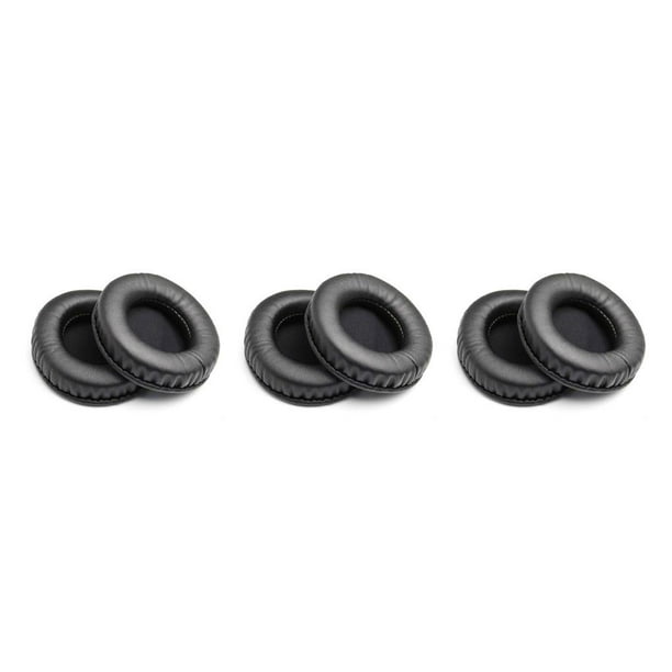 Sidaley 1 par de almohadillas de esponja de PU para auriculares, portátil, a prueba de polvo, lavable, reemplazo de copa de auriculares, barra de red, Type2 NO2