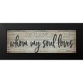 thumbnail image 2 of Boyer, Susie 24x11 Black Modern Framed Museum Art Print Titled - Whom My Soul Loves, 2 of 5