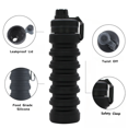 thumbnail image 3 of Hervidor de agua plegable de gran capacidad 750ml Hervidor de silicona - Negro Adepaton CPB-US-CJZ559-3, 3 of 5
