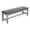 Gray, variant on Pemberly Row Modern / Contemporary Tobacco Leaf Dining Bench with Cushion