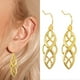 thumbnail image 1 of Fiudx Pendientes Geométricos, Accesorios de Aleación con Diseño Hueco, Estilo Estrella Brillante para Uso Diario, Declaración de Moda Versátil, Regalo Perfecto para Amigos y Familiares, Look Elegante, 1 of 6