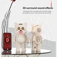 thumbnail image 5 of Giunmcul Reduced Price Bluetooth Speaker Puss Styling Bluetooth 5. Heavy Stereo Surround Sound Mini Portable Speaker Large Capacity Lithium Battery Multifunction Button Call, 5 of 5