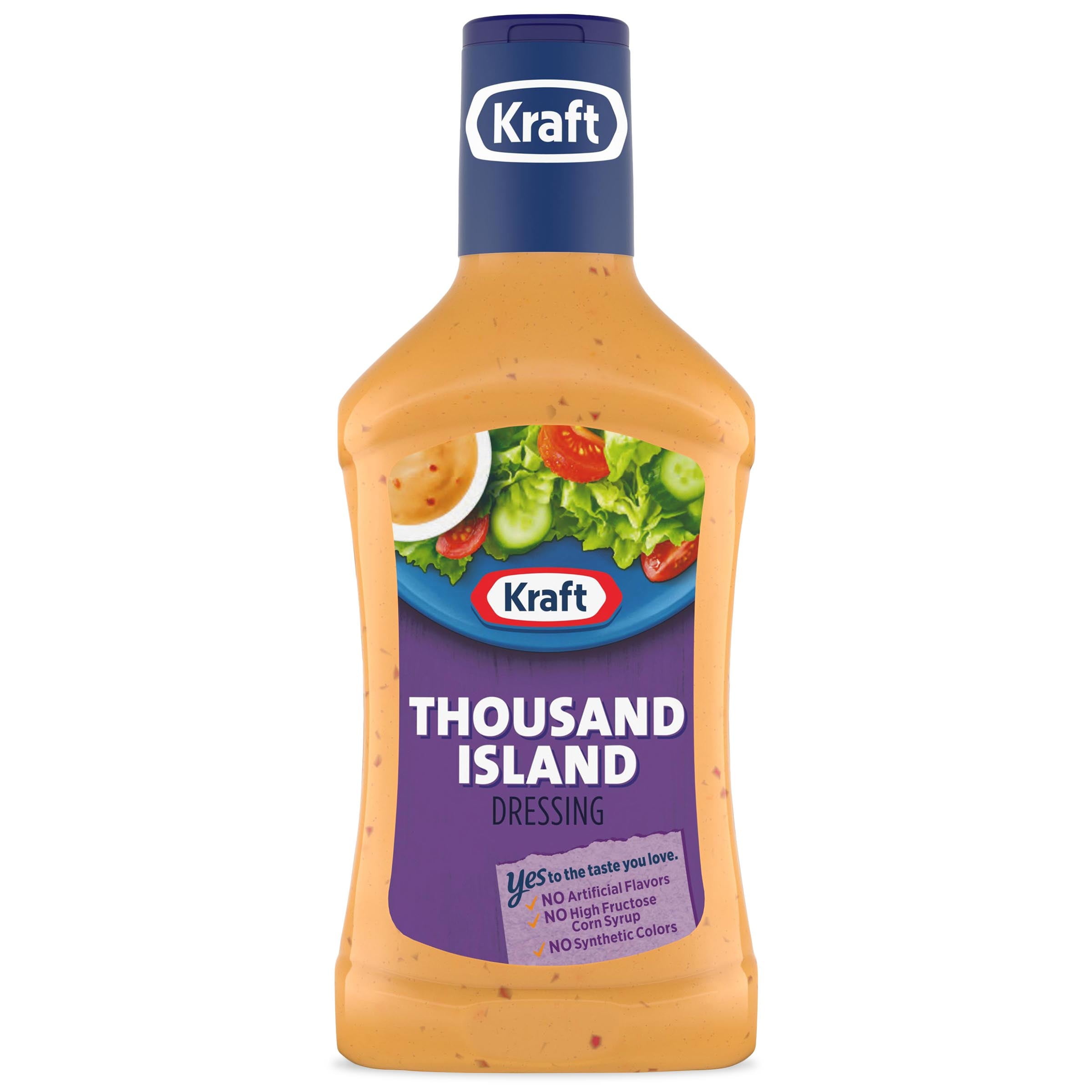 Kraft Thousand Island Dressing, 16 fl oz Bottle