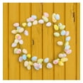 thumbnail image 4 of SDJMa Easter Wreath for Front Door, Colorful Easter Eggs Wreath, Spring Welcome Wreath for Indoor Outdoor Farmhouse Home Porch Wall Window Decor, 14.2", 4 of 9