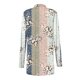 thumbnail image 4 of ICHUANYI Clearance Women's Fashionable Long Sleeve Round Neck Floral Printed Cardigan Jacket(Gray, XL) ICHUANYI WER2023081503601, 4 of 6