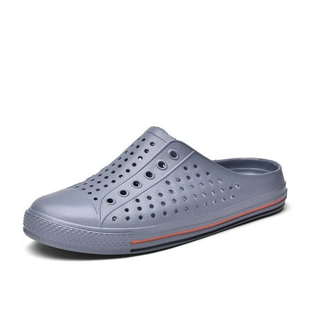 

2022 Summer Jelly Shoes Unisex Beach Sandals Women Hollow Slippers Men Flip Flops Light Sandalias Outdoor Summer Shoes Chanclas