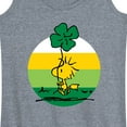 thumbnail image 3 of Peanuts - Woodstock Shamrock - Women's Racerback Tank Top, 3 of 6