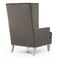 thumbnail image 5 of Glory Furniture Wilshire G0951A-AC Chair   DARK GRAYVelvet, 5 of 6