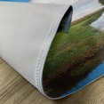 thumbnail image 5 of Ambesonne Nature Place Mats Set of 4, Calm River Meadow Trees, Standard Size, Green Blue White, 5 of 6