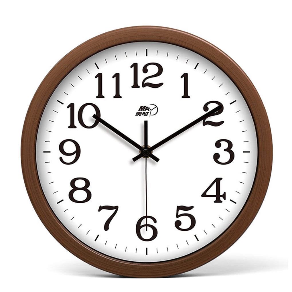 Living Room Bedroom Hallway Vintage Round Hanging Clock Home Office