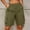 Green, variant on Women's Cargo Pants with Pockets, Solid Color Casual Drawstring Trousers
