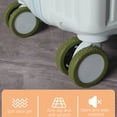 thumbnail image 2 of Luggage Compartment Wheel Protection Cover Wear Resistant Silicone Protection Cover For Suitcase/Office Chair Caster Military Green 8pcs, 2 of 6