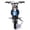 Blue Brushed Version, variant on Electric Dirt Bike, Off-Road Motorcycle 36V 500W for Kids 14+ - 15.5 mph Battery Powered Motocross Bike, Chain-Driven for Outdoor Riding