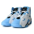 thumbnail image 3 of Big Kid's Jordan True Flight White/University Blue-Black (343795 140) - 4.5, 3 of 6