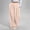 Khaki, variant on Women's Baggy Jogging Bottoms Wide Leg Pants High Waist Elastic Casual Suit Chic Loose Fit Outdoor Straight Trousers With Pockets