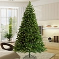 thumbnail image 5 of Netrum 6ft Artificial Pre-lit Christmas Tree Green Xmas Tree w/ Easy Assembly, Hinged Branches & Foldable Base, 5 of 11