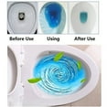 thumbnail image 4 of 24 Automatic Bleach Toilet Bowl Cleaner Stain Remover Blue Tab-Tablet Flush Tank, 4 of 6