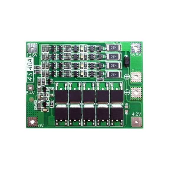 4S 40A BMS 14.4V 16.8V 18650 21700 26650 Lithium Battery Balanced Protected Board For Screwdriver Drill And Headlamp Use