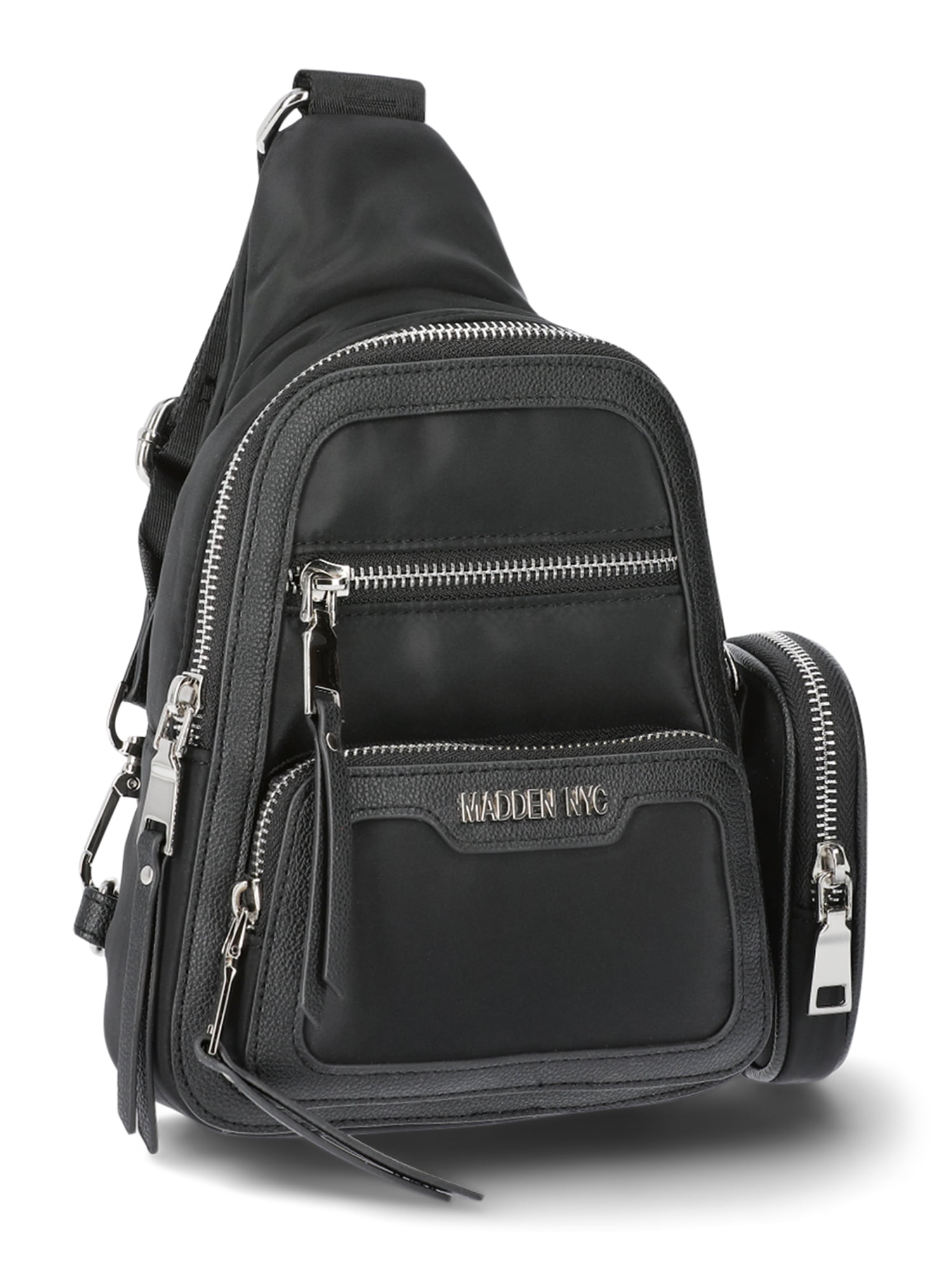 90sニンジャ　IGGY BLACK SLING BAG 90sニンジャ IGGY BLACK SLING BAG Contour Sling Bag with Side