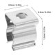 thumbnail image 2 of Milisten 20Ud Abrazadera Fija Para Tubería De Acero Inoxidable Ideal Para Uso Doméstico En, 2 of 5