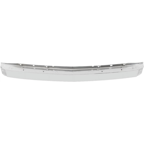 Front Bumper Impact Face Bar Chrome Steel Without Center Air Intake Hole Replacement for 2007-2013 Silverado 1500 2500 3500 GM1002831 15941850