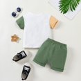 thumbnail image 4 of Dinosaur Clothes For Boys Boys 5T Clothes Toddler Boy Clothes Kids Summer Cotton Outfits Shirt Short Sets White 6-12 Months, 4 of 9