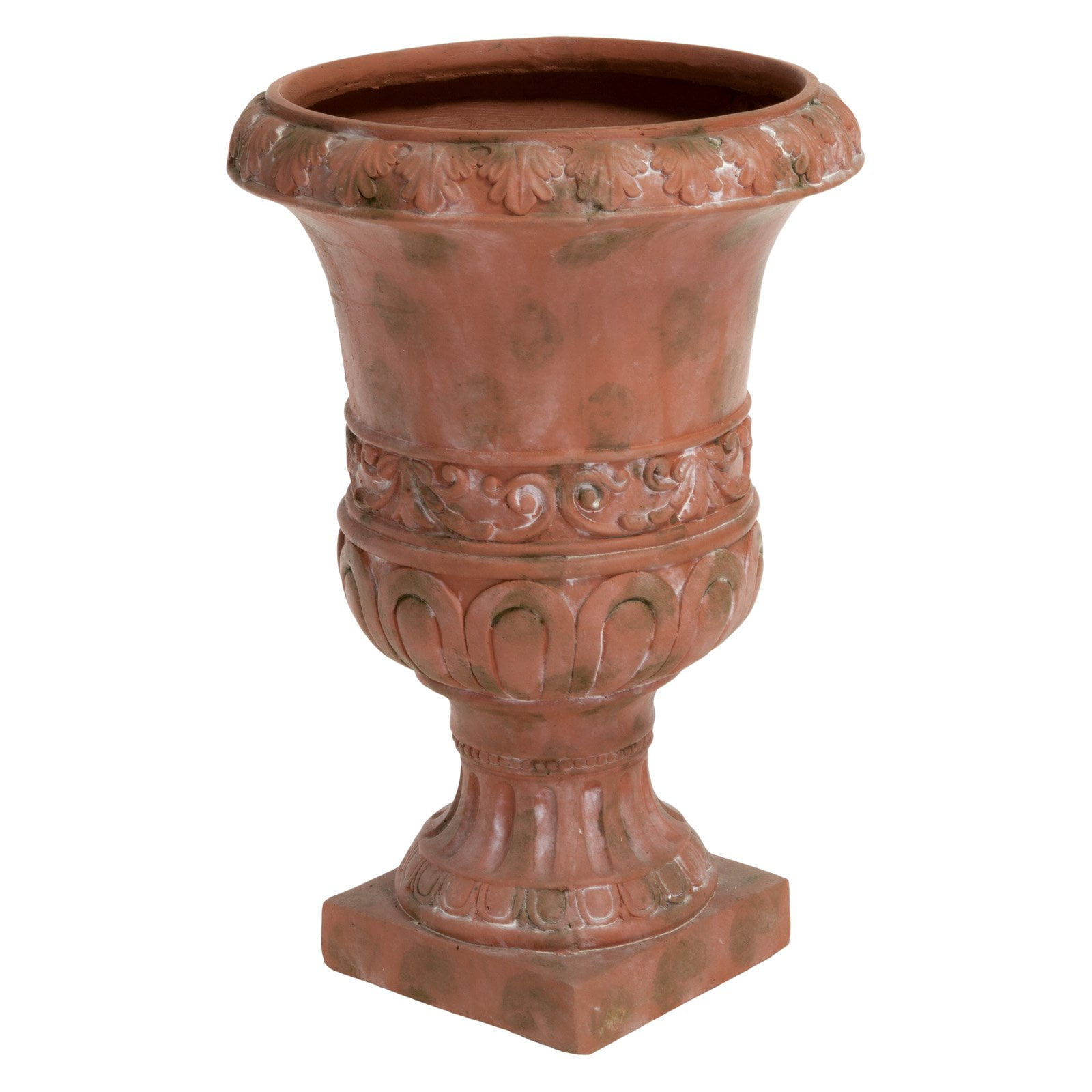 Antique Green Turkish 26 in. Urn Planter by NFusion