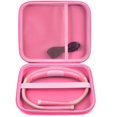 thumbnail image 1 of Funda compatible con Glocusent/para Vekkia/para Litom/para Ledgle/Takkui/para TSINGREE, luz LED de lectura para cuello, para libros, para leer en la cama, rosa, 1 of 7