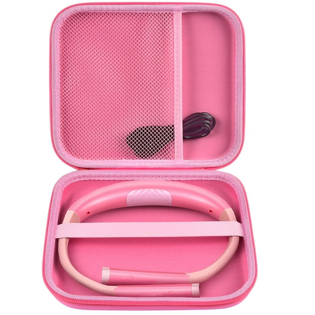 Funda compatible con Glocusent/para Vekkia/para Litom/para Ledgle/Takkui/para TSINGREE, luz LED de lectura para cuello, para libros, para leer en la cama, rosa