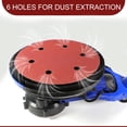 thumbnail image 4 of Awutzut 9 Inch 6 Hole Sanding Discs 320 Grit Hook and Loop for Drywall Sander 15PCS, 4 of 7