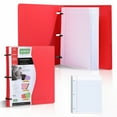 thumbnail image 4 of Office Supplies 3 Hole Punched Folder Paper 100 Sheets Lined College Ruled 8.5 X 11 Inch For 3 Ring Organize Notes School/ Paper, Tool Office&Craft&Stationery, 4 of 8