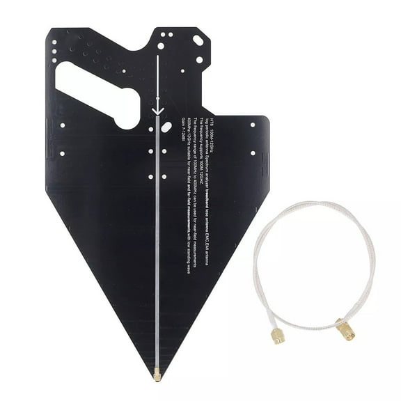 1pc HT8 Log Periodic Antenna 100MHz - 12GHz High Gain Antenna For Positioning And Direction Finding Radio Spectrum Management