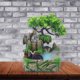 thumbnail image 5 of Electric Tabletop Water Fountain with Scene Light Flowing Water Waterfall Fountains for Living Room Home , con niebla niebla Sunnimix Fuentes de mesa, 5 of 8