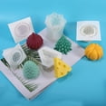 thumbnail image 3 of Moldes de vela de cebolla de Unique Bargains, molde de silicona en forma de cubo para hacer velas, vela aromática de 3.58"x3.35"x2.95", 3 of 6