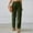 Army Green, variant on Women Solid Color Denim Drawstring Adjustable Washed Cargo Pants Casual Pants Formal Pants for Women Casual Pants for Women plus Size Petite Women's Casual Pants with Pockets Crop Pants for Women