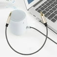 thumbnail image 4 of facefd 3.5mm Digital Audio Coaxial Cable HD RCA Lotus Head Conversion Cable for Stereo Receiver Speakers Projector, 4 of 8