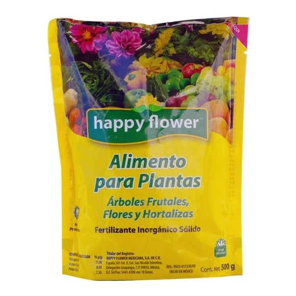 Alimento para Plantas Happy Flower 500 gr