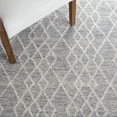 thumbnail image 6 of SAFAVIEH Metro Jenny Diamond Runner Rug, Grey/Ivory, 2'3" x 12', 6 of 11