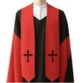 thumbnail image 2 of Red Church Choir Stoles for Ceremonial Vestment Accessory, 2 of 2