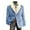 Light Blue-1, variant on YAYUBA Men's Velvet Christmas Blazer with Fuzzy Collar Slim Fit Jacket One Button Sport Coat Tuxedo Jacket for Prom Wedding Party Dinner