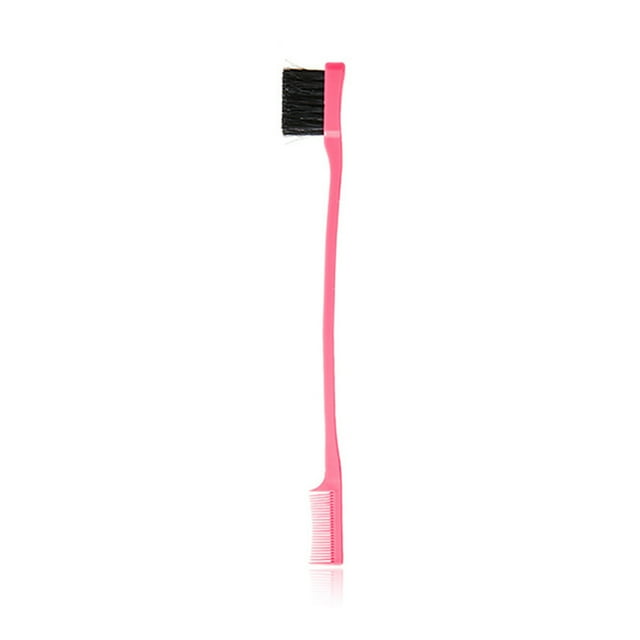 fastboy Eyebrow Brush Handle Shaping Eyeliner Application Brow Brushes ABS Nylon Faces Powder Eyeshadow Making Blush Makeup Tool Pink